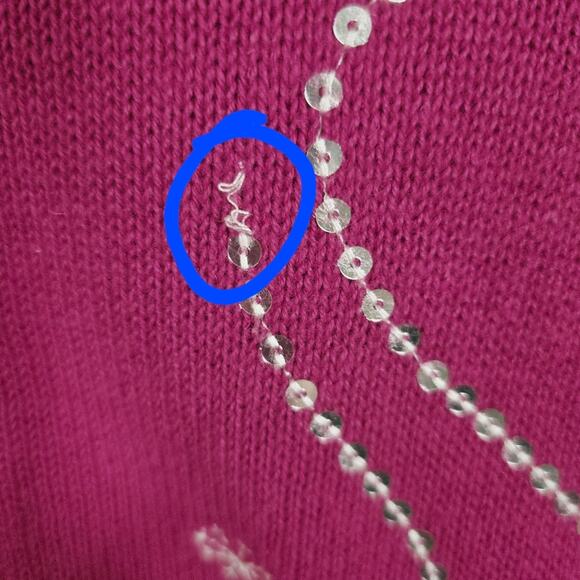 Nouveaux Red Ugly Christmas Sweater Vest Zip Up Holidays Christmas Trees L - Picture 8 of 14